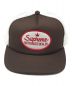 Supreme (シュプリーム) Authorized Mesh Back 5-Panel ブラウン サイズ:下記参照：12800円