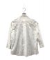 AMERI (アメリ) SHEER PATTERN SHIRT ホワイト サイズ:FREE：6000円