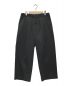 THE RERACS（ザ リラクス）の古着「THE EASY SLACKS WIDE PANTS」｜ブラック