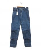 Y. PROJECTワイプロジェクト）の古着「Classic Multi Cuff Jeans」｜ブルー