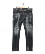 DSQUARED2ディースクエアード）の古着「Super Twinky Jean」｜ブラック