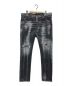 DSQUARED2（ディースクエアード）の古着「Super Twinky Jean」｜ブラック