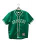 Supreme（シュプリーム）の古着「Satin Baseball Jersey」｜グリーン