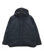 DANTONダントン）の古着「DOWN ARMY HOODED JACKET」｜ネイビー