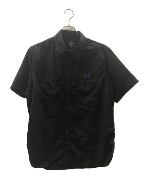 Needles（ニードルズ）Needles (ニードルズ) S/S WORK SHIRT ブラック サイズ:Mの古着・服飾アイテム