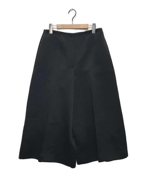 theory（セオリー）theory (セオリー) Bonded Satin Wide Leg Culotte Eb ブラック サイズ:6 未使用品の古着・服飾アイテム