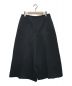 theory（セオリー）の古着「Bonded Satin Wide Leg Culotte Eb」｜ブラック