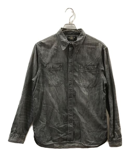 RRL（ダブルアールエル）RRL (ダブルアールエル) シャツ ブラック サイズ:Mの古着・服飾アイテム