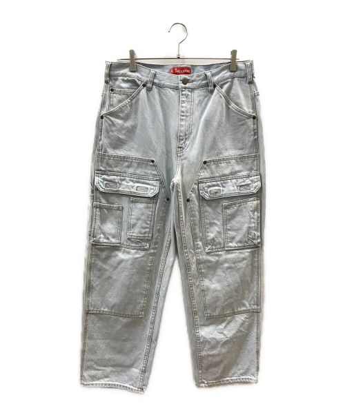 SUPREME（シュプリーム）Supreme (シュプリーム) Double Knee Denim Utility Pant ブルー サイズ:W32の古着・服飾アイテム