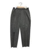 RAINMAKERレインメーカー）の古着「PONTE ROMA PLEATED WIDE TROUSERS」｜グレー