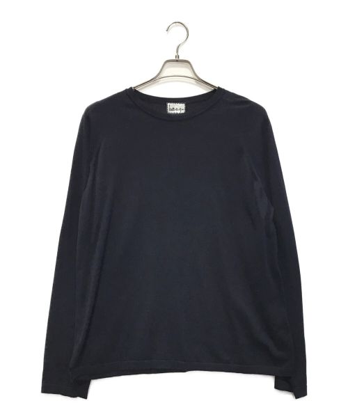 Humoresque（ユーモレスク）Humoresque (ユーモレスク) men's crewneck ネイビー サイズ:Lの古着・服飾アイテム