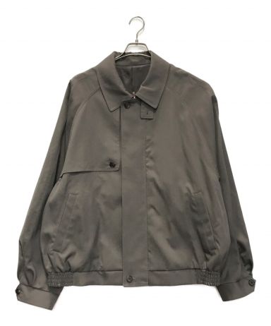 【中古・古着通販】stein (シュタイン) OVERSIZED HARRINGTON ZIP JACKET グレー サイズ:M｜ブランド・古着通販  トレファク公式【TREFAC FASHION】スマホサイト