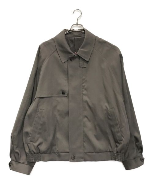 stein（シュタイン）stein (シュタイン) OVERSIZED HARRINGTON ZIP JACKET グレー サイズ:Mの古着・服飾アイテム