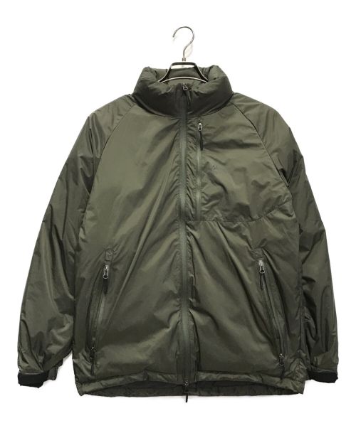 NANGA（ナンガ）NANGA (ナンガ) AURORA STAND COLLAR DOWN JACKET カーキ サイズ:JPN:Lの古着・服飾アイテム