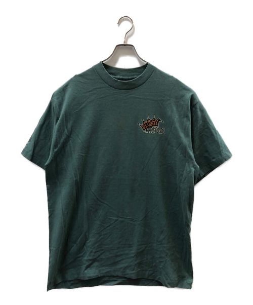 stussy（ステューシー）stussy (ステューシー) Tシャツ グリーン サイズ:XLの古着・服飾アイテム