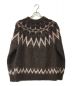 Coohem (コーヘン) MOHAIR NORDIC SWEATER ブラウン サイズ:M：12800円