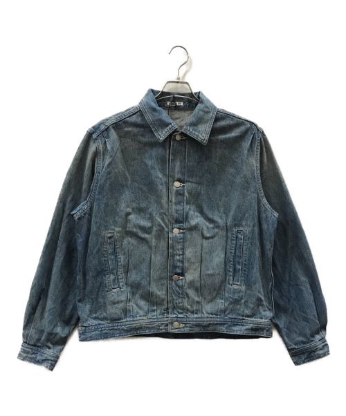 AURALEE（オーラリー）AURALEE (オーラリー) SELVEDGE FADED LIGHT DENIM BLOUSON インディゴ サイズ:5の古着・服飾アイテム