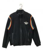 Hysteric Glamour×SUPREMEヒステリックグラマー×シュプリーム）の古着「VELOUR TRACK JACKET」｜ブラック