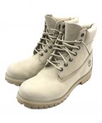 Timberlandティンバーランド）の古着「PREMIUM WATERPROOF BOOT」｜ベージュ