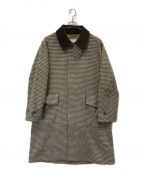 Barbourバブアー）の古着「Blistex Tweed Coat」｜ブラウン