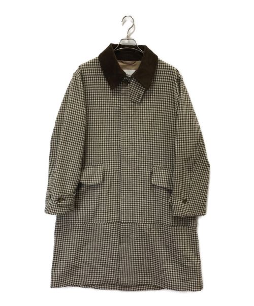 Barbour（バブアー）Barbour (バブアー) Blistex Tweed Coat ブラウン サイズ:40の古着・服飾アイテム