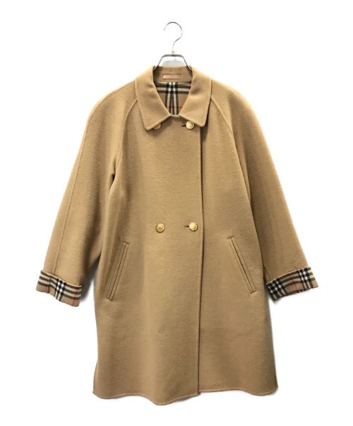 Burberry's（バーバリーズ）Burberry's (バーバリーズ) 金釦ウールコート ベージュ サイズ:9の古着・服飾アイテム