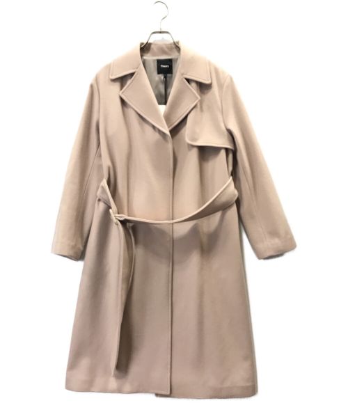 theory（セオリー）theory (セオリー) LAMB MELTON 2 WRAP TRENCH ベージュ サイズ:P 未使用品の古着・服飾アイテム