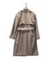 theory (セオリー) LAMB MELTON 2 WRAP TRENCH ベージュ サイズ:P 未使用品：29800円