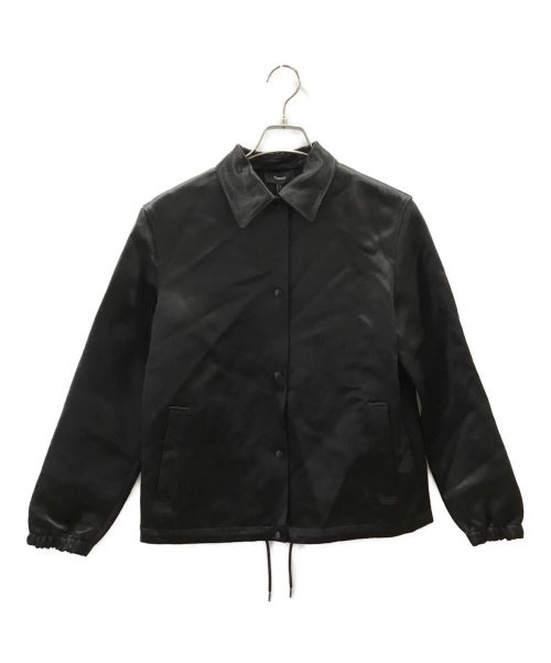 theory（セオリー）theory (セオリー) Bonded Satin Coaches JKT ブラック サイズ:S 未使用品の古着・服飾アイテム