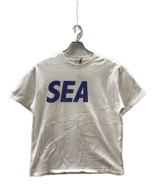 WIND AND SEA（ウィンド アンド シー）WIND AND SEA (ウィンダンシー) SEA CRACK P DYE TEE ホワイト サイズ:Lの古着・服飾アイテム