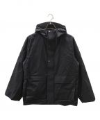 cornierコルニエ）の古着「VIRGIN WOOL/SILK HOODED JACKET」｜ネイビー