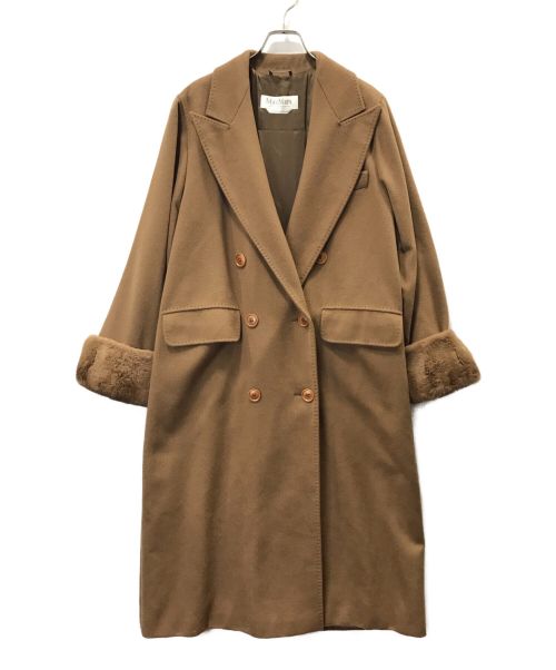 MaxMara（マックスマーラ）MaxMara (マックスマーラ) カシミヤコート ブラウン サイズ:42の古着・服飾アイテム