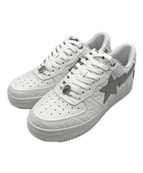 A BATHING APE（アベイシングエイプ）A BATHING APE (アベイシングエイプ) BAPE STA #3 M ホワイト サイズ:27.5 未使用品の古着・服飾アイテム