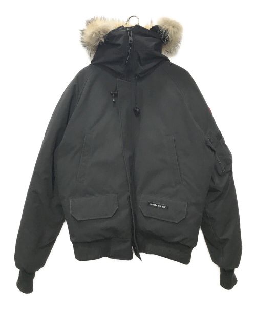 CANADA GOOSE（カナダグース）CANADA GOOSE (カナダグース) CHILLIWACK BOMBER JACKET ブラック サイズ:Lの古着・服飾アイテム