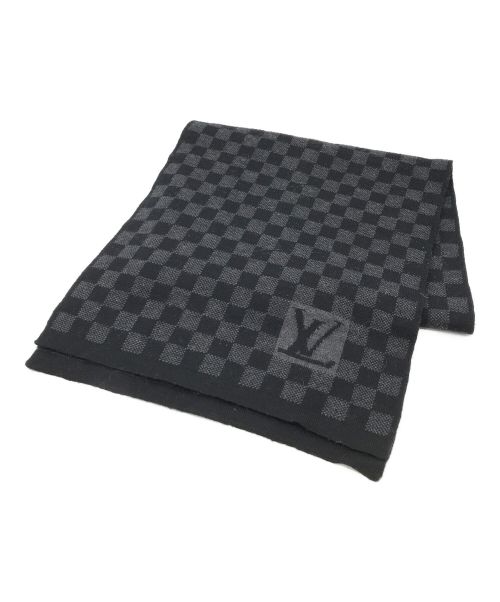 LOUIS VUITTON（ルイ ヴィトン）LOUIS VUITTON (ルイ ヴィトン) マフラー ブラック サイズ:下記参照の古着・服飾アイテム