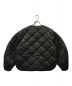 ENFOLD (エンフォルド) SATIN QUILTED JACKET ブラック サイズ:36：44800円