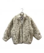 CLANE×MINAMI TANAKAクラネ×ミナミ タナカ）の古着「CURL FUR SHORT COAT」｜ホワイト