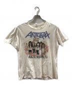 ANTHRAXアンスラックス）の古着「Tシャツ」｜ホワイト