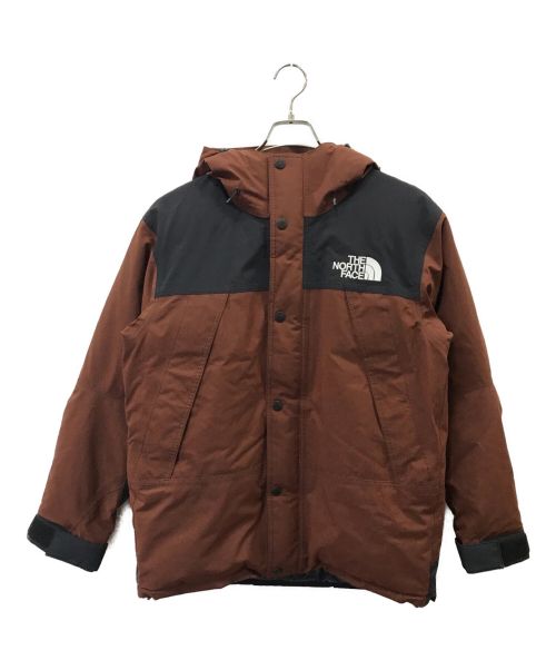 THE NORTH FACE（ザ ノース フェイス）THE NORTH FACE (ザ ノース フェイス) マウンテンダウンジャケット ブラウン サイズ:Mの古着・服飾アイテム