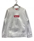 SUPREMEシュプリーム）の古着「2018AW Box Logo Crewneck」｜グレー×レッド