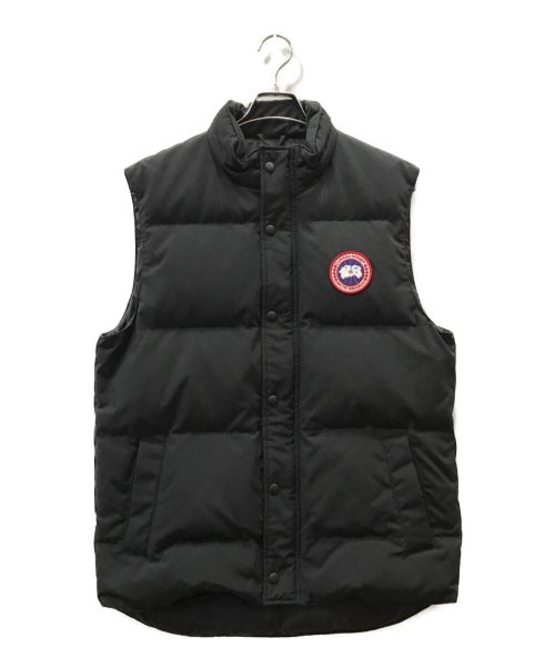 CANADA GOOSE（カナダグース）CANADA GOOSE (カナダグース) Garson Vest ブラック サイズ:Lの古着・服飾アイテム