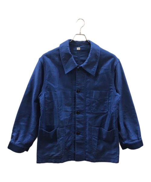 Ets MATERIAUX（マテリオ）Ets MATERIAUX (マテリオ) フレンチワーク カバーオール ブルー サイズ:3の古着・服飾アイテム