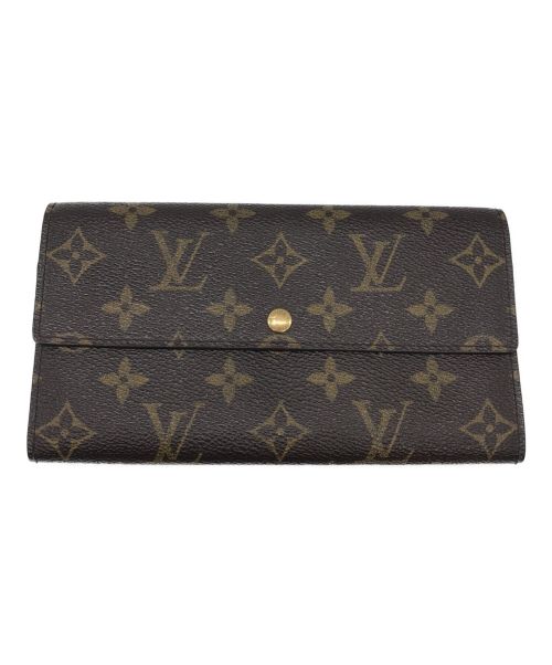 LOUIS VUITTON（ルイ ヴィトン）LOUIS VUITTON (ルイ ヴィトン) 長財布 ブラウン サイズ:下記参照の古着・服飾アイテム