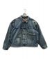 LEVI'S（リーバイス）の古着「SUPER WIDE TRUCKER JACKET」｜ブルー