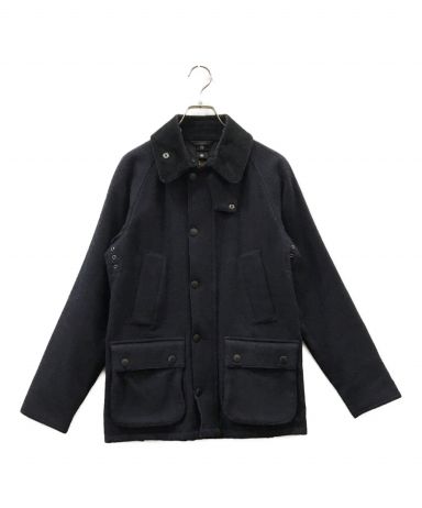 【中古・古着通販】Barbour (バブアー) ビデイル SL ウール ジャケット ネイビー サイズ:34｜ブランド・古着通販  トレファク公式【TREFAC FASHION】スマホサイト