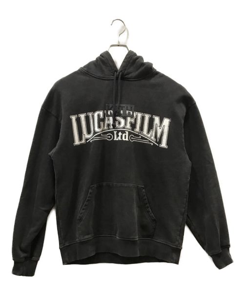 KITH（キス）KITH (キス) STAR WARS (スターウォーズ) Lucasfilm Vintage Hoodie ブラック サイズ:Mの古着・服飾アイテム