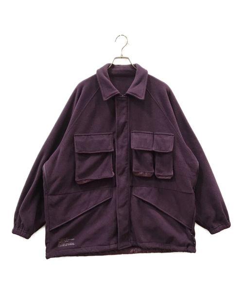 FreshService（フレッシュサービス）FreshService (フレッシュサービス) POLARTEC MICRO FLEECE TACTICAL SMOCK パープル サイズ:Mの古着・服飾アイテム