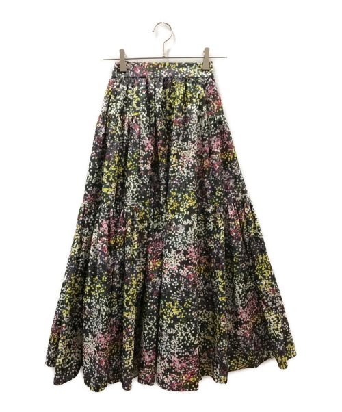 SHE TOKYO（シートーキョー）SHE TOKYO (シートーキョー) Michelle Flower Skirt ブラック サイズ:XSの古着・服飾アイテム