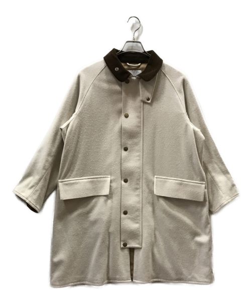 Barbour（バブアー）Barbour (バブアー) SHIPS (シップス) 別注BURGHLEYMODIFI ソリッド アイボリー サイズ:38の古着・服飾アイテム