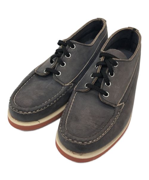 RUSSELL MOCCASIN（ラッセルモカシン）RUSSELL MOCCASIN (ラッセルモカシン) BOYS MARKET (ボーイズマーケット) モカシンシューズ グレー サイズ:7 1/2の古着・服飾アイテム